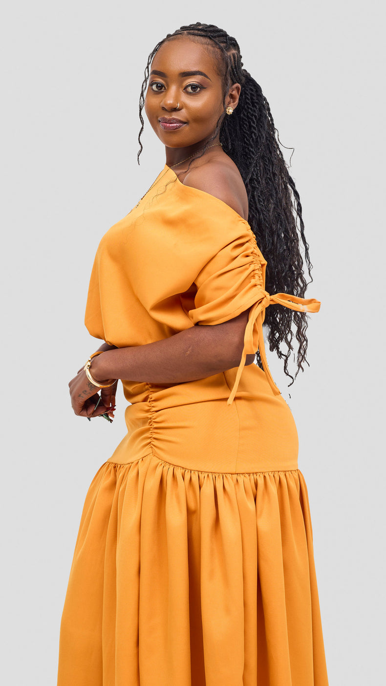 Malaika Skirt Set - Orange