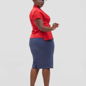 Silk House Collection Koa Top - Red