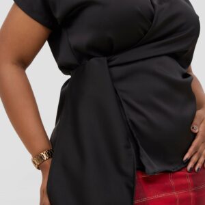 Silk House Collection Koa Top - Black