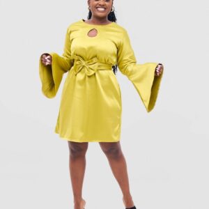 Silk House Collection Imani Dress - Green