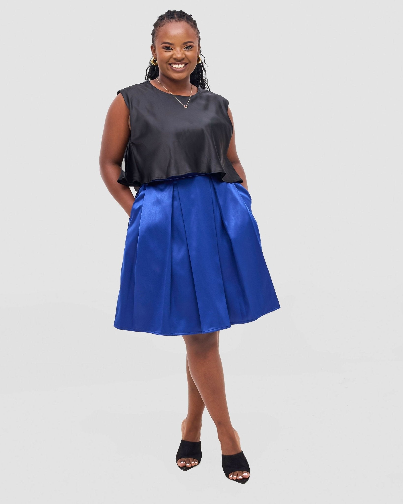 Silk House Collection Sue Top - Black
