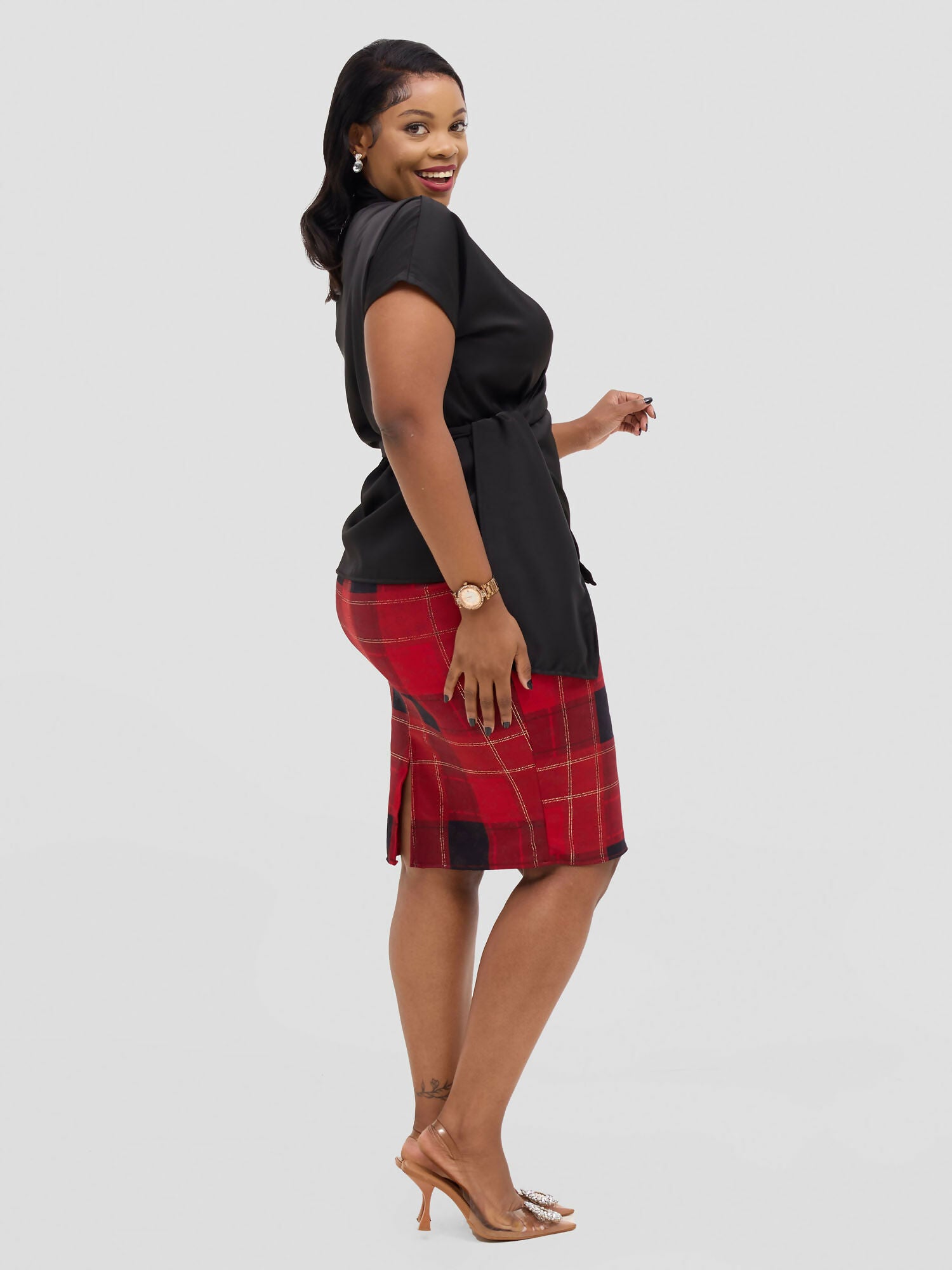 Silk House Collection Koa Top - Black - Image 2