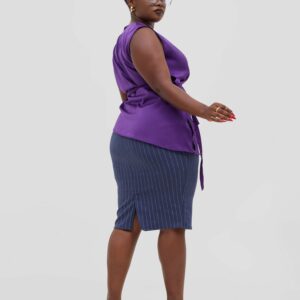 Silk House Collections Racquel Top - Purple