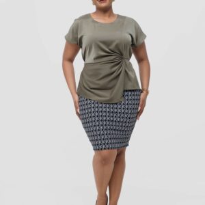 Raya Top - Olive Green