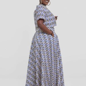 Silk House Collection Kalisi Skirt Set - Tribal Print