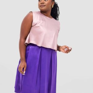 Silk House Collection Sue Top - Nude