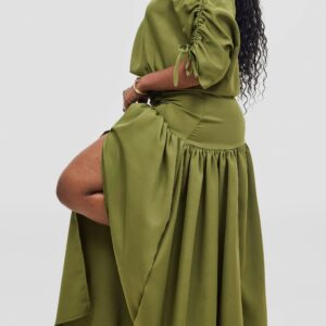 Silk House Collection Malaika Set - Olive Green