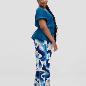 Silk House Collection Raya Top - Blue