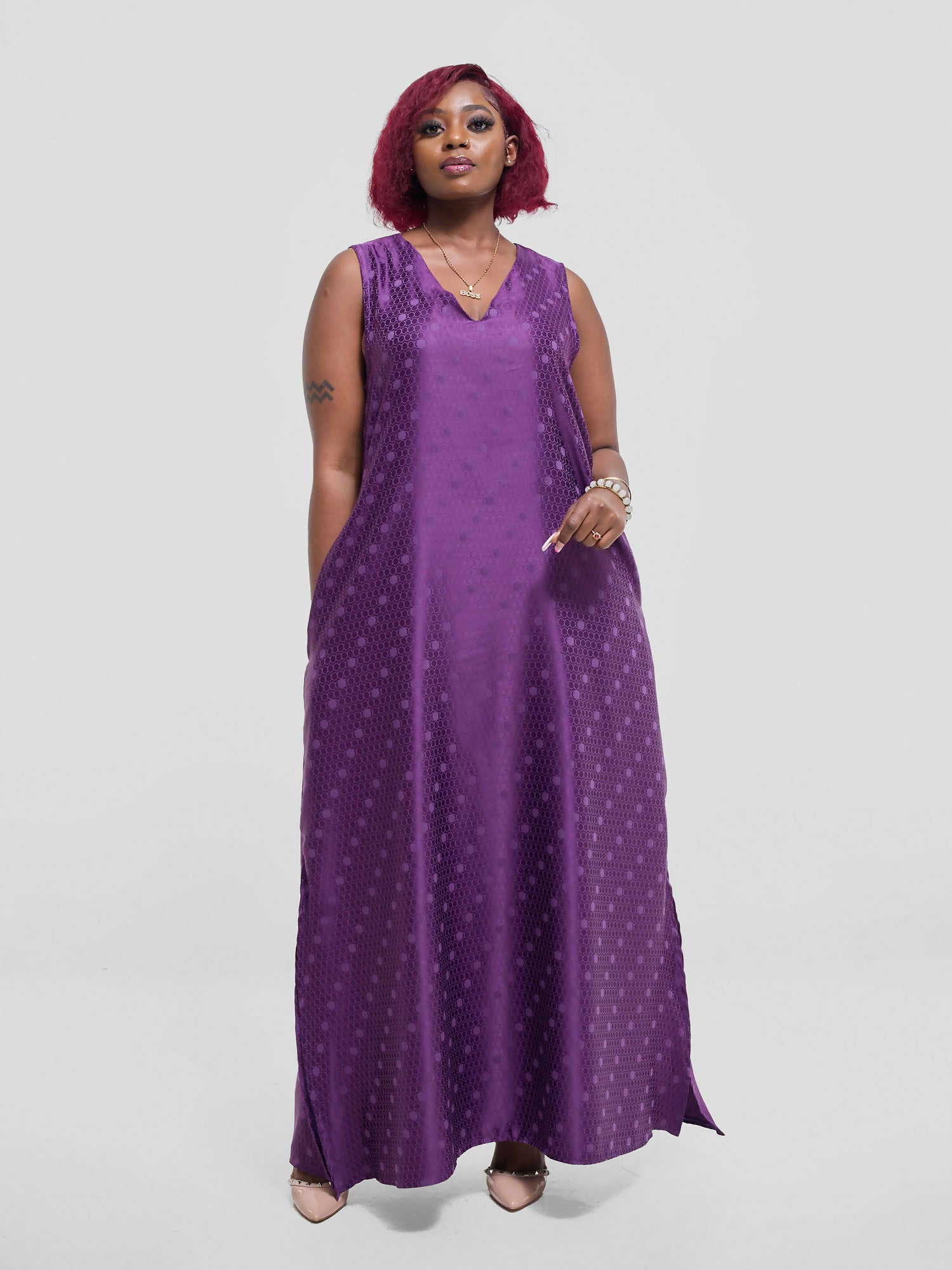 Silk House Collection Marley Dress - Purple