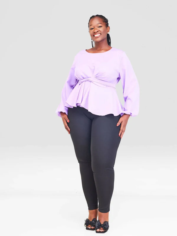 Silk House Collection Hulya - Lilac Purple - Image 3