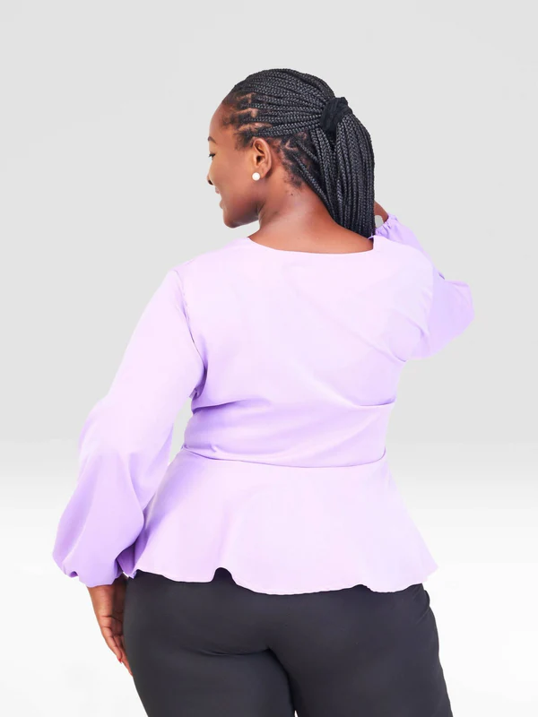 Silk House Collection Hulya - Lilac Purple - Image 6