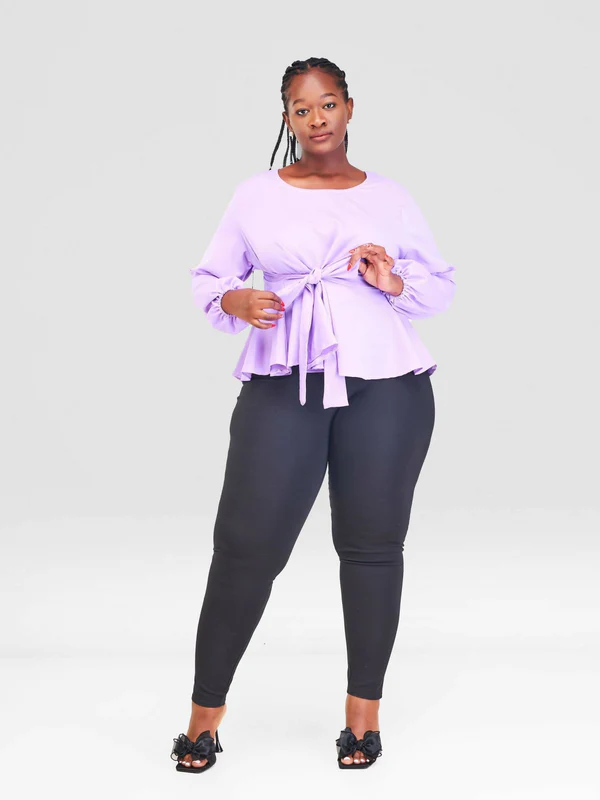 Silk House Collection Hulya - Lilac Purple - Image 5