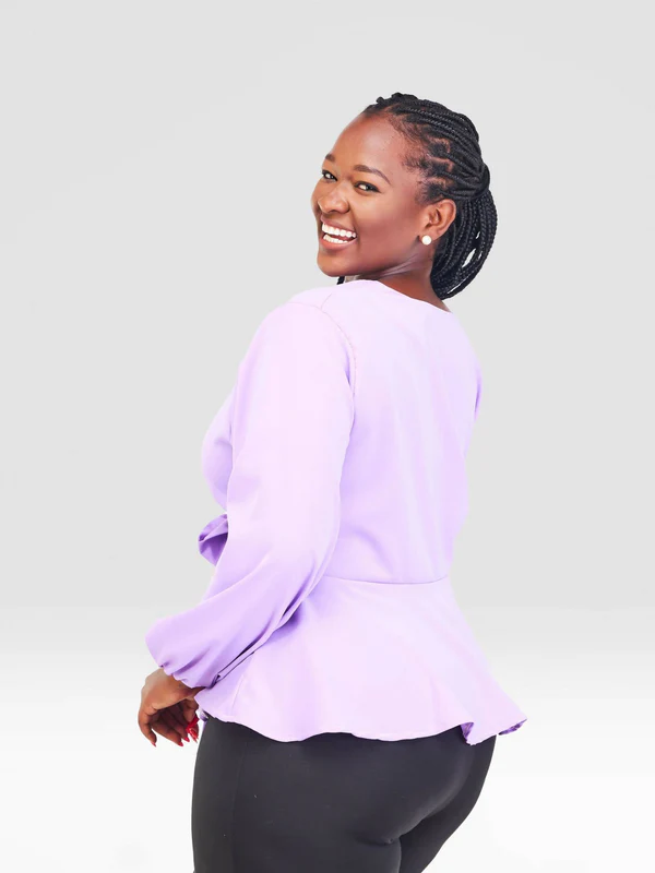 Silk House Collection Hulya - Lilac Purple - Image 8
