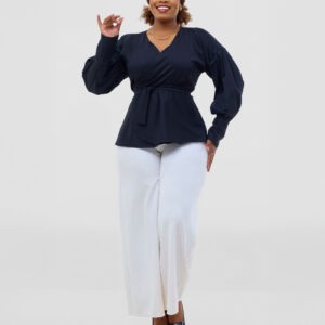 Silk House Collection Maya Top - Black