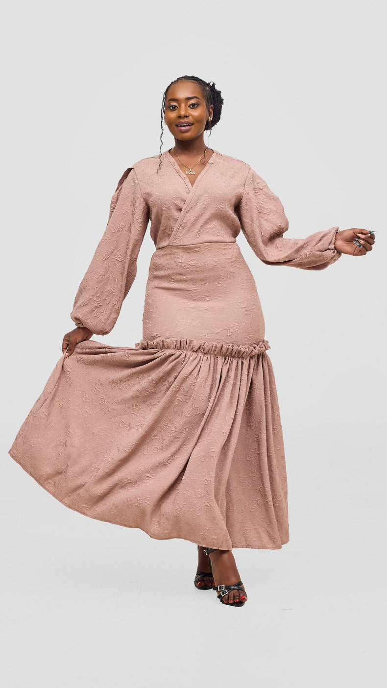 Zawadi Dress - Nude