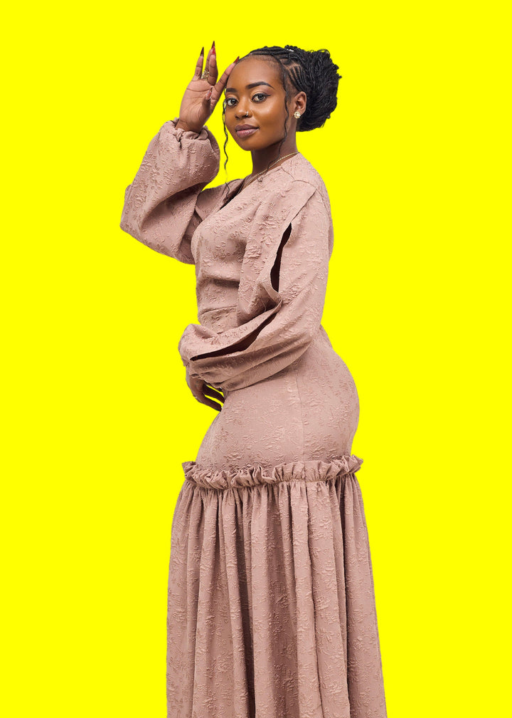 Zawadi Dress - Nude