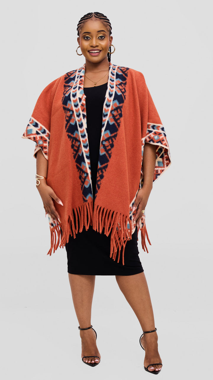 Ari Poncho- Orange