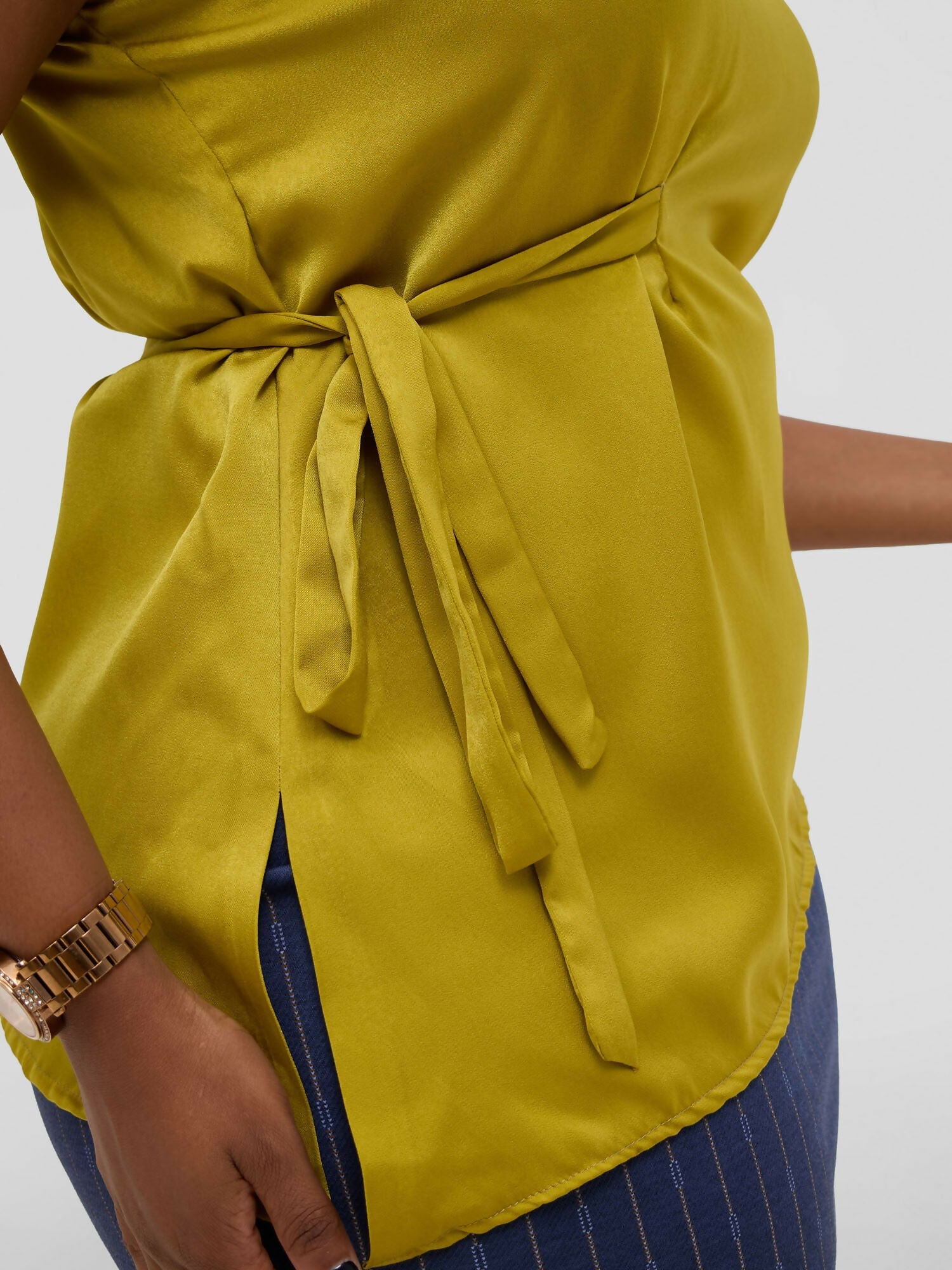 Silk House Collections Racquel Top - Lime - Shopzetu